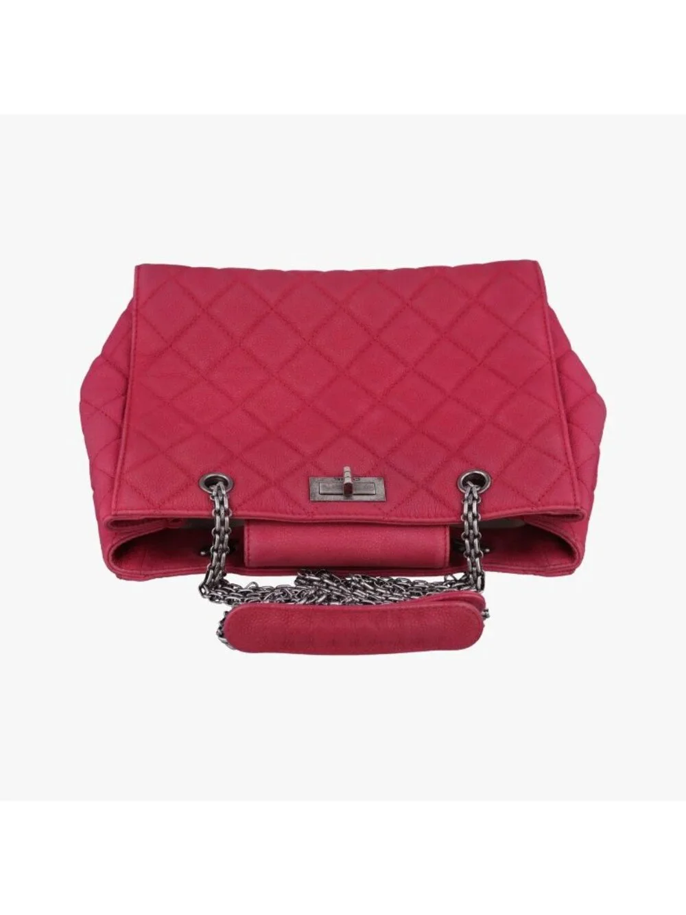 Chanel CC Logo Pink Leather Handbag